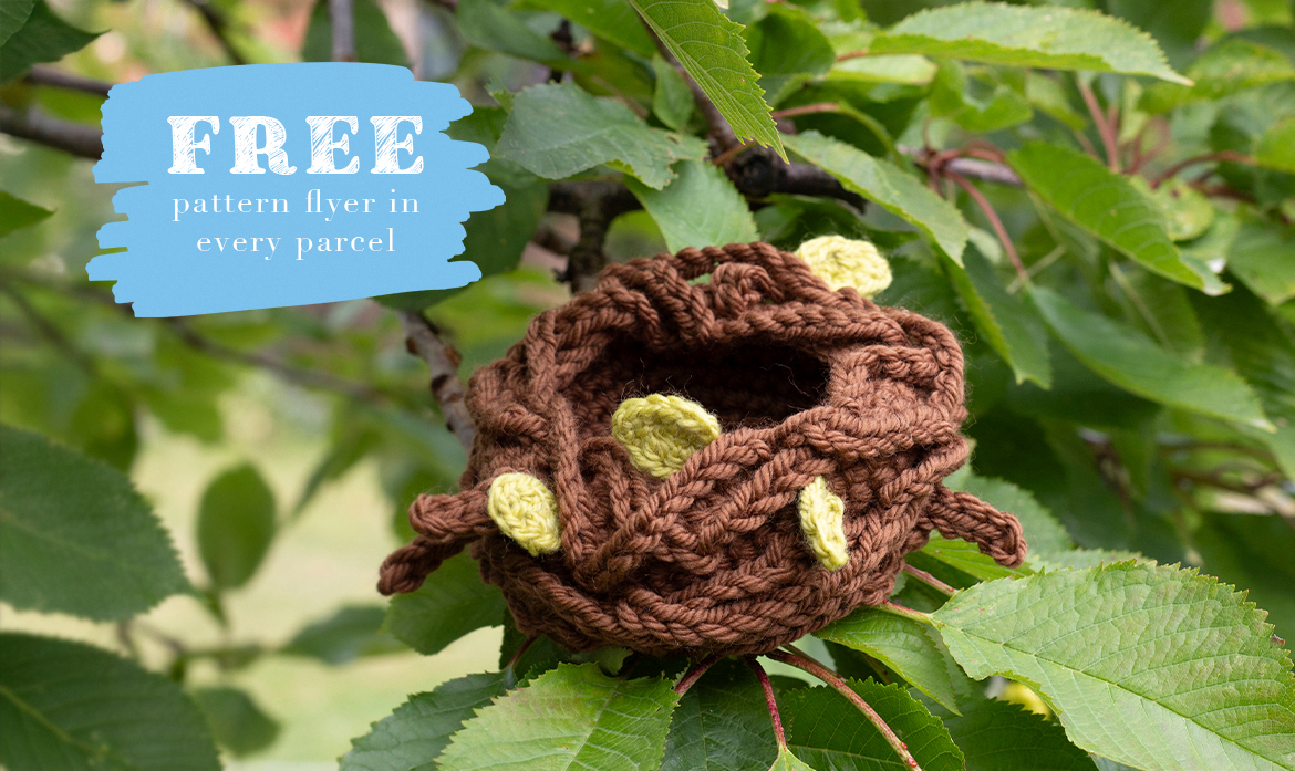 free gift pattern nest with every order crochet